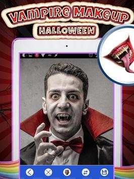 Vampire Halloween Makeup screenshot 2