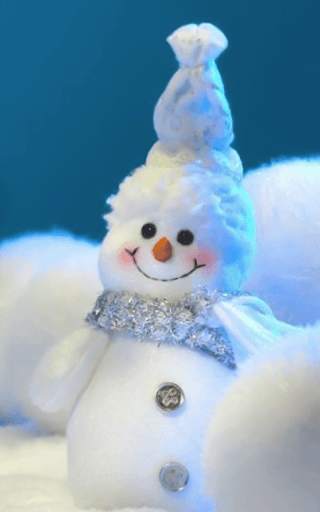 Cute Snowman Live Wallpaper HD screenshot 3