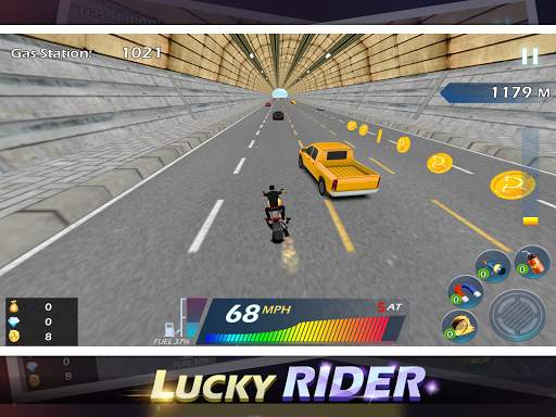Lucky Rider - Crazy Moto Racing Game screenshot 9
