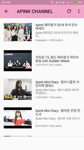 Apink Lyrics (Offline) screenshot 7