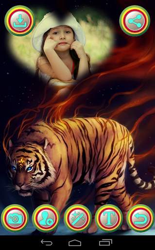 Tiger Photo Frame screenshot 1