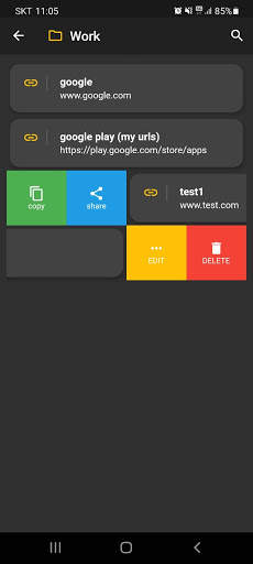 easy save url, open url screenshot 5