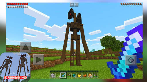 Siren Head Mod New 2021 For Minecraft screenshot 1