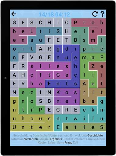Wortsuche Spiel screenshot 11