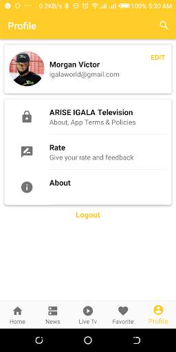 ARISE IGALA TV screenshot 5