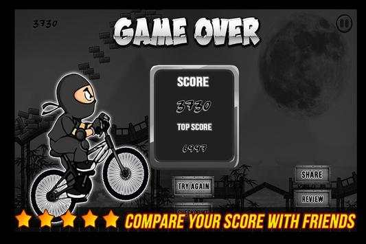 Bike Ninja Escape screenshot 5