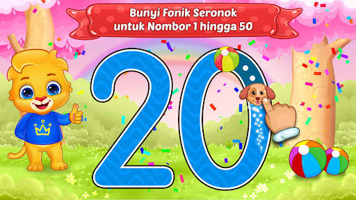 123 Bilangan: Anak 2-5 Tahun screenshot 2