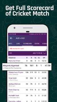 Live Cricket Score - Cricket Live Line screenshot 3