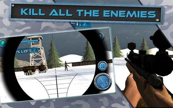 Elite Musim Dingin Sniper screenshot 4