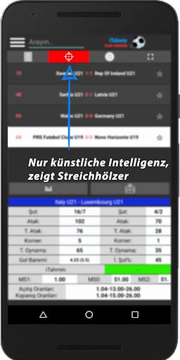 iTahmin Live-Statistiken screenshot 1