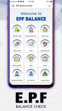 EPF Balance Check, PF PassBook UAN App screenshot 1