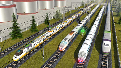 Indian Bullet Train Game - Driving Simulator Games screenshot 1