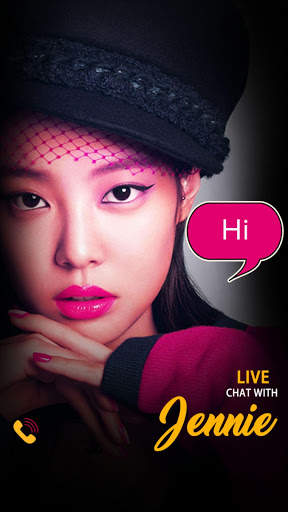 Jennie Black Pink Messenger - Prank Chat App screenshot 1