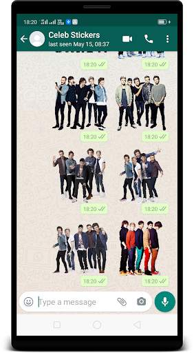 One Direction WAStickerApps : Stickers 4 Whatsapp screenshot 5