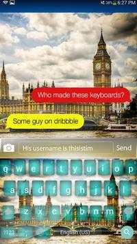 London theme for kika keyboard screenshot 2