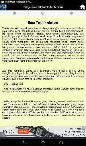 Belajar Ilmu Teknik Elektro screenshot 10
