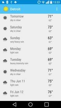 Detroit, MI - weather screenshot 3