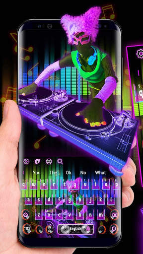 Neon Duo DJ keyboard screenshot 1