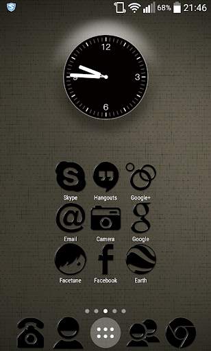Black-PD Icon Pack screenshot 3