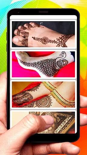 Foot Feet Leg Mehndi Designs Idea screenshot 1