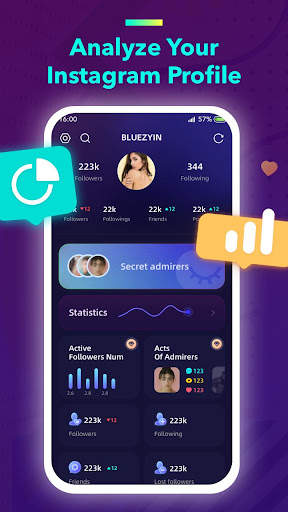 FI -Followers & Like & Insight screenshot 2