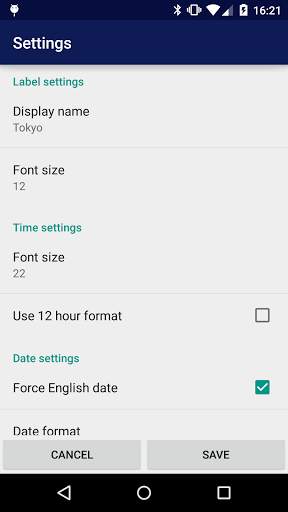 Simple World Clock Widget screenshot 4