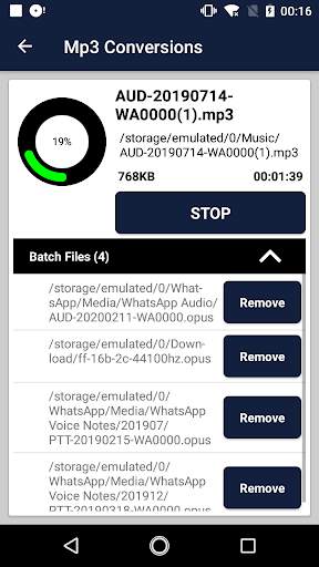 Opus converter to mp3 скриншот 5