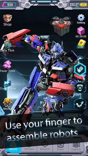 Idle Mecha 3D स्क्रीनशॉट 4