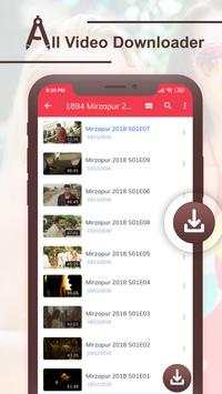 All Video Downloader Free : SX Video Downloader screenshot 1