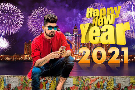 Happy New Year Photo Editor 2021 : Photo Frame screenshot 2