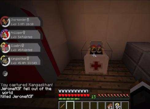 Mod Pixelmon go for minecraft screenshot 1