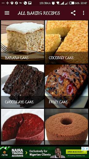 ALL BAKING RECIPES screenshot 1