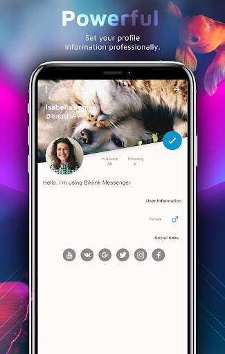 BikLink Messenger screenshot 2