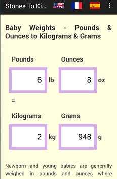 Stones To Kilograms screenshot 3