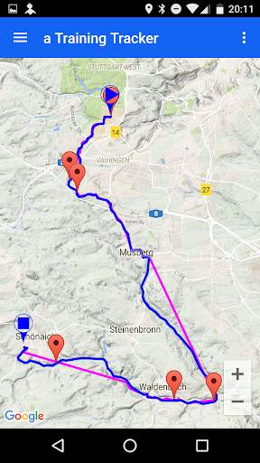 a Training Tracker (ANT  BTLE) screenshot 4
