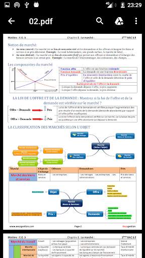 Economie générale: Résumé (2BAC-Gestion Comptable) скриншот 1