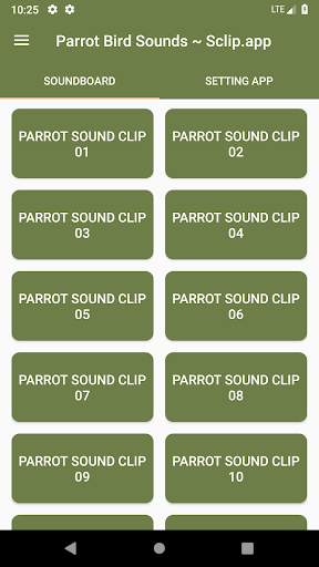 Parrot Bird Sound Collections ~ Sclip.app screenshot 1