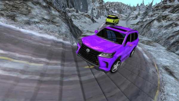 Russia 4x4 Extreme Snow Racing Jeep Game screenshot 14