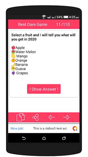 Dare Games With Answer (2020) screenshot 4