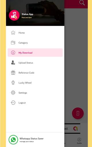 Pout Status Reward App screenshot 3