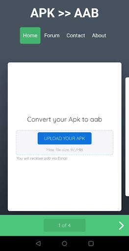 Apk to aab Converter screenshot 3