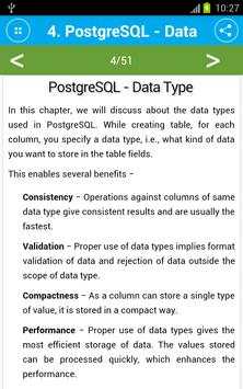 Free PostgreSQL Tutorial screenshot 5