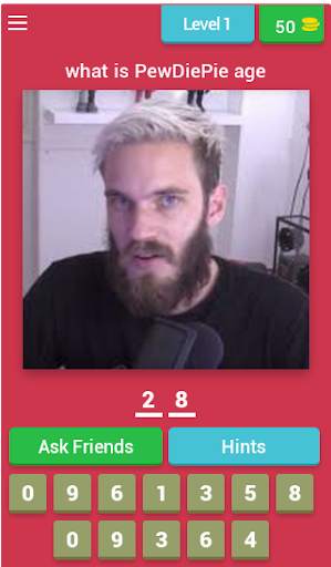 YouTuber Age trivia screenshot 1