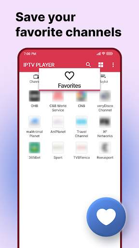 IPTV PLAYER 4 تصوير الشاشة