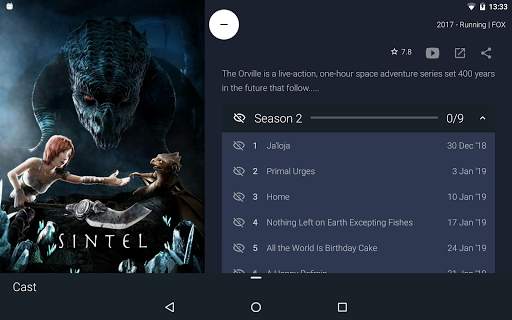 Episode Guide: TV show tracker for TVmaze screenshot 7