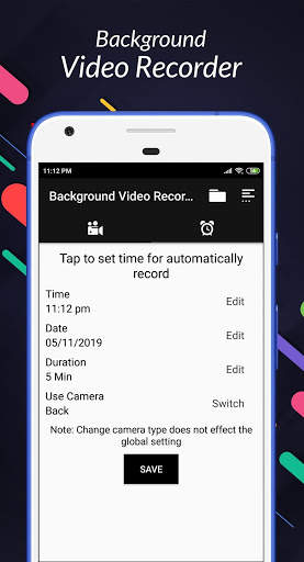 Background Video Recorder screenshot 4