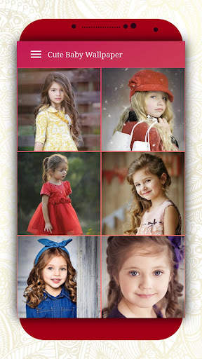Cute Baby Wallpapers 1 تصوير الشاشة