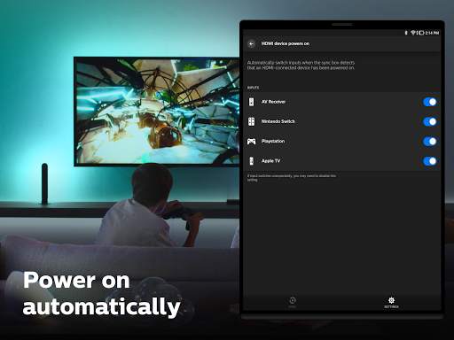 Philips Hue Sync 12 تصوير الشاشة