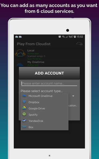 Cloudist - Free Cloud Music Player screenshot 7