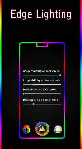 Edge Light Border Live Wallpaper & Notch for ios11 screenshot 4